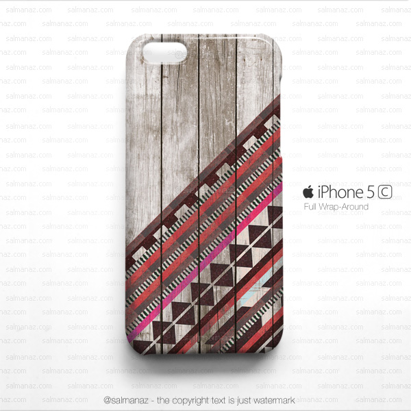 Wood Aztec Texture Dg Pattern Tribal Iphone 5c Case